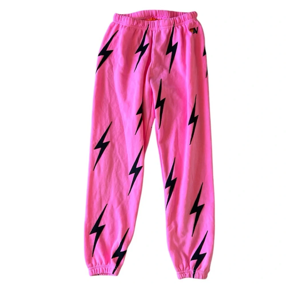 Aviator Nation Bolt stitch repeat sweatpants - Picture 3 of 8